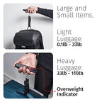 Slide Innovations Digital Luggage Scale with Apple Find My (iOS), Portable Suitcase Weight Scale & Tracker, LED Display Travel Baggage Scale up to 110 lb / 50 kg, Lightweight Airline Travel Accessory