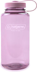 Nalgene 32 oz Wide Mouth Water Bottle | BPA-Free, Durable & Leak Proof, Lightweight Bottle for Hiking & Gym, Work & Travel