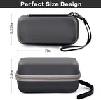 casmilee Case Compatible with Anker 737/735/ 736/717 USB-C Portable Charger Power Bank, Fast Foldable Wall PowerBank Bag for GaN Prime Nano II AC Adapter, Powercore Pocket for lights Cable - Black