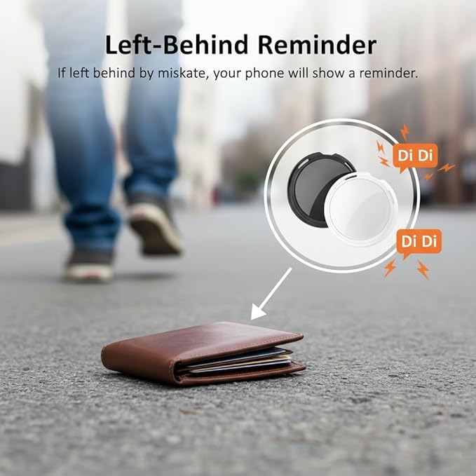 2 Pack No Subscription GPS Tracker for Vehicles Work with Find My (iOS Only) Magnetic Case Real-Time Mini Car Tracker Tag Hidden Car Locator Global Coverage Tracking Device No Monthly Fee Required