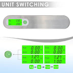 110lbs Archery Bow Scale for Draw Weight Digital Bow Scale with g/oz/kg/lb 4 Unit Conversions Luggage Scale for Traveling Bow Draw Weight Scale Recurve Bow Accessories