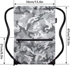 HOLYLUCK Drawstring Backpack Bag Sport Gym Sackpack