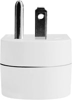 Single Surge Protector Outlet,Grounded Outlet Wall Tap Adapter with Indicator Light, 1 Outlet,245J/125V, ETL, White, 2Pack