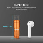 OLIGHT IMINI 2 EDC Rechargeable Keychain Flashlight, 50 Lumens Compact and Portable Mini LED Keyring Lights with Built-in Battery Ideal for Everyday Carry and Emergencies (Orange)