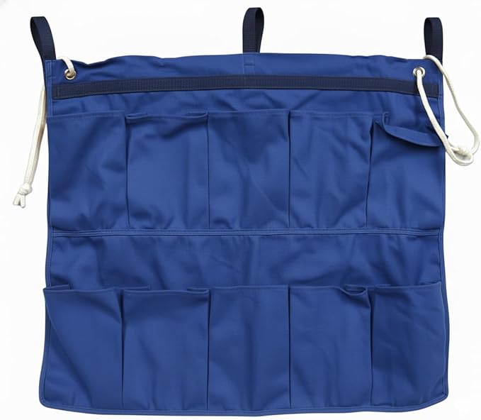 Gilbins End Of Bed Shoe Bag Great for storage, shoes, accessories & stuff! (Royal Blue)