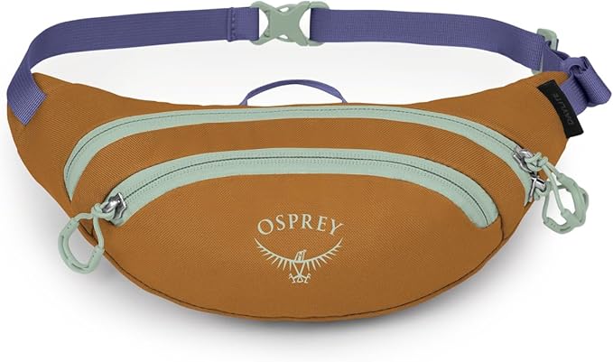 Osprey Daylite Mini Waist Pack - Lightweight Belt Bag with Crossbody Shoulder Carry Option