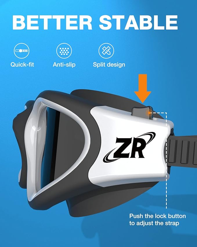 ZIONOR Swim Goggles, Upgraded G1 Polarized Swimming Goggles Anti-Fog for Adult Men Women
