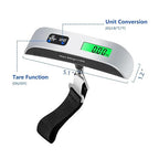 Digital Hanging Luggage Scale - Portable LCD Fish Hook Weighing Scale for Travel, Home & Outdoor Use, Accurate Weight Measurement