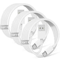 3-Pack 10FT Car Carplay Cable USB A to USB C Cable for iPhone 16 15 Pro Plus Pro Max，for iPad Pro/Air/Mini，for Samsung Galaxy S25/S24/S23，for MacBook Pro/Air and More