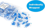 100 Pair Reusable Soft Silicone Ear Plugs Waterproof - Washable Ear Plugs for Swimming Music Concerts Construction Shooting Hunting Motor Sports Hunting Movie Earplugs for Sleeping Noise Cancelling