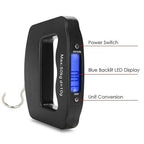 Portable Portable Travel Luggage Electronic Scale, Digital LCD Hanging Suitcase Weighing Scale 110 pounds/50 kilograms, Fishing, Luggage, Gifts (Luggage Strap)