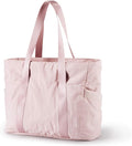 BAGSMART Tote Bag for Women, Tote Bag with Zipper Work Tote with Compartments Nurse Shoulder Hanbag for Travel, Gym