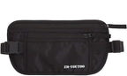 ZM-YOUTOO Money Belt for Travel - Hidden Travel Pouch Protect Your Credit and Money With RFID Blocking Passport Holder Waist Wallet (Black)