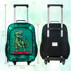 Kids Suitcase with Wheels for Girls and Boys, Rolling Carry on Luggage for Toddler Children