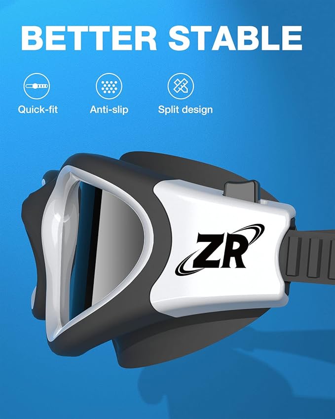 ZIONOR Swim Goggles, Upgraded G1 Polarized Swimming Goggles Anti-Fog for Adult Men Women