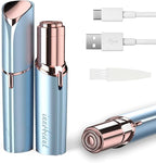 innobeaut Facial Hair Removal for Women, Electric Painless Facial Hair Remover for Face, Lip, Chin with USB Rechargeable, Blue(Device Only)