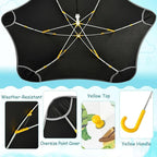 ALAZA Kids Umbrella Stick Umbrellas Cute Umbrella for Boys Girls Toddler UV/Sun Rain Windproof