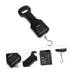 FOMIYES 30kg Portable Digital Luggage Scale Handheld Multifunction Weighing Scale for Travel Fishing and Home Use LCD Display and Hook