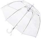 Kids Clear Umbrella for Rain Dome Bubble Umbrellas Windproof for Kids Boys and Girls