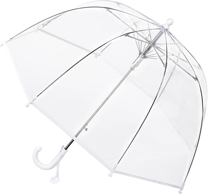 Kids Clear Umbrella for Rain Dome Bubble Umbrellas Windproof for Kids Boys and Girls