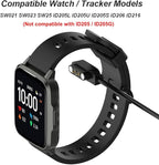 Charger for VeryFit Smart Watch - IDW26, IDW25, IDW23, IDW21, IDW19, IDW17, IDW16, IDW15, IDW13, ID205L, ID206 - Magnetic Charging Cable (2-Pack, 3.3ft/1m)