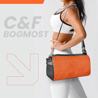 C&F BOGMOST Small Travel Duffel Bag Foldable Waterproof Gym Bag for Gym Beach Swim Bag Men Women Lightweight Oxford Cloth Sports Bag
