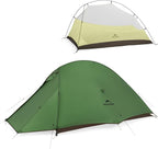 Naturehike Cloud-Up Tent Lightweight Backpacking Tent with Footprint - Free Standing Ultralight Camping Hiking Backpack Tents