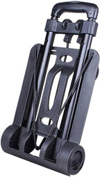 Folding Dolly Hand Truck, 110 lbs Capacity, 2 Wheel Luggage Cart, Compact and Portable for Travel, Shopping, Airport