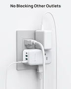TROND Multi Plug Outlet Extender 2 Pack, 3 Way Outlet Splitter with 360 Rotating Plug, PD 20W USB C Charger Station, Sideways Adapter for Kitchen Bathroom Cruise Ship Travel Essentials