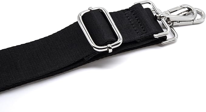 S&loyoe Thickened Solid Color Purse Straps Replacement Crossbody Bag Strap Adjustable Wide Guitar Straps for Handbags 1.5inch