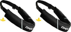 Owntop Manual Inflatable Belt Pack, Adults Swim Jacket with Blowpipe & Whistle, 24g CO2 Cylinder Included, Low Profile for Kayaking, Fishing, Paddle Sports