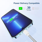 3Pack USB A to Lightning Cable 3FT, Fast Charging Cord for iPhone 14, Replacement for Apple Original Charger Cable for iPhone 14 13 12 11 Pro 11 XS MAX XR 8 7 6s Plus
