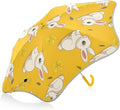 ALAZA Kids Umbrella Stick Umbrellas Cute Umbrella for Boys Girls Toddler UV/Sun Rain Windproof