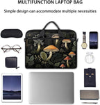 Laptop Shoulder Bag for Women Men, Waterproof Computer Case Messenger Bag Briefcase for Business Office Travel