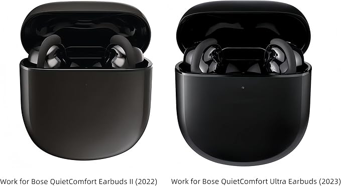 [3 Pairs] Replacement Ear Tips for Bose QuietComfort Earbuds II (2022) & Bose QuietComfort Ultra Earbuds (2023)- Anti-Slip Silicone Wingtip Covers Eartip Accessories