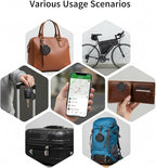 No Subscription GPS Tracker for Vehicles Work with Find My(iOS Only) Real-Time Mini Tracker Tags Global Coverage Hidden Car Location Tracking Tags Device with Magnetic Case No Monthly Fee Required