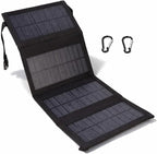 20W USB Solar Panel, Portable Foldable Oxford Cloth Solar Cells Charger for Mobile Phones, Tablets, Computers