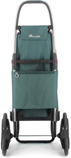 Rolser I-Max MF 6 Wheel Stair Climber Foldable Shopping Trolley - Sea Coast