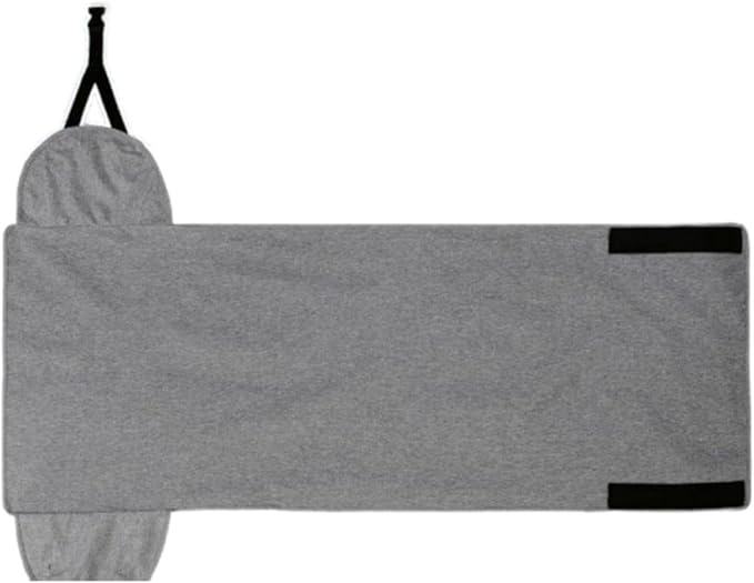 Baoblaze Airplane Foot Hammock Support Adjustable Plane Footrest High Performance Convenient Travel Essentials for Women Men Long Trip, Gray