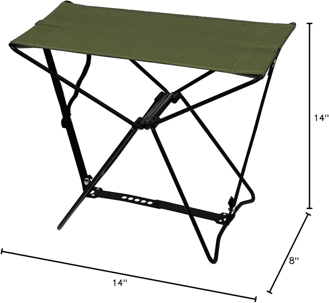 Rothco Folding Camp Stool, Olive Drab