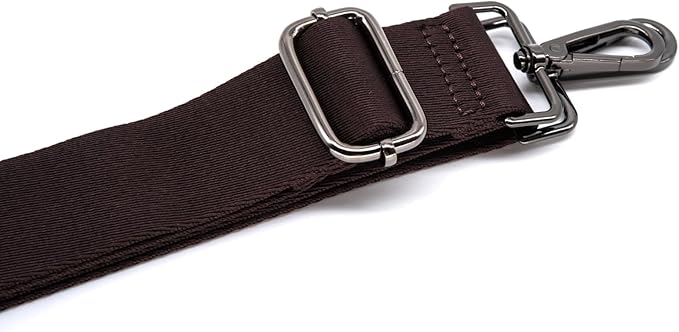 S&loyoe Thickened Solid Color Purse Straps Replacement Crossbody Bag Strap Adjustable Wide Guitar Straps for Handbags 1.5inch