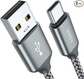 JXMOX USB C Cable,USB A to Type C 3A Fast Charging (10ft 2-Pack) Long Charger Cord for iPhone 15 16 17 Pro Max,Samsung Galaxy S25 S24 S23 S22 S21 Ultra,Note 9 10+,A11 A20 A50 A51 A60 A71,Moto Z2 Z3