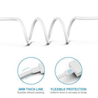 AZMOGDT Apple MFi Certified iPhone Charger 5pack [6/6/6/10/10FT] Long Lightning Cable Fast Charging Cord iPhone Charging Cable for iPhone 14/14 Pro/Max/13/12/11 Pro Max/XS MAX/XR/XS/X/8/Plus