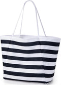 KALIDI Beach Tote Bag Women Large Waterproof Sandproof Shoulder Handbag Packable Grocery Bag Hobo Purse for Picnic Vacation
