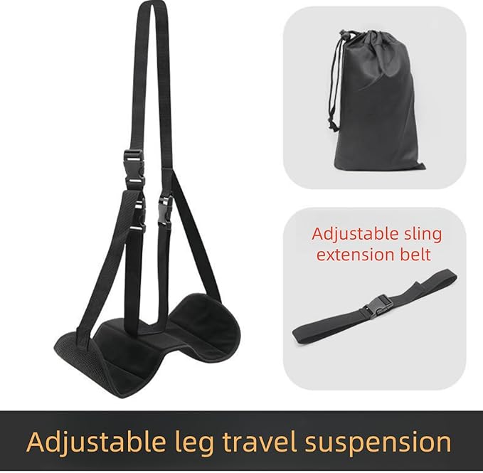 Airplane Footrest Foot Hammock Office Footrest Foot Hammock for Airplane Travel Accessories Plane Footrest