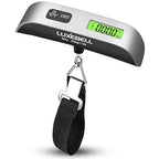 Luxebell Luggage Scale Portable Handheld Digital Suitcase Weight 110lbs Airplane Travel Essentials Gift LCD Backlight Temperature Sensor
