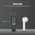 OLIGHT IMINI 2 EDC Rechargeable Keychain Flashlight, 50 Lumens Compact and Portable Mini LED Keyring Lights with Built-in Battery Ideal for Everyday Carry and Emergencies (Black)