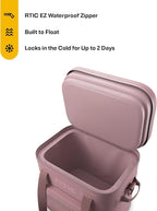 RTIC Ultra-Tough Soft Cooler Pro, Insulated, Waterproof, Leak Proof, Portable Floating Bag for Beverage, Drink, Lunch, Outdoor, Beach, Car, Camping, Picnic, Fishing, Boat
