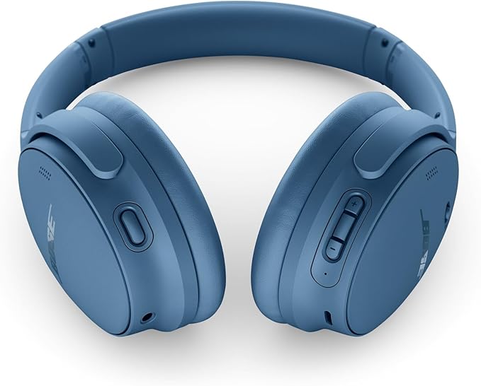 Bose QuietComfort Wireless Noise Cancelling Headphones, Over Ear, Bluetooth 4, Up to 24 Hours Battery Life, Blue Dusk - Limited Edition Color