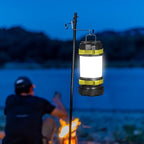 BOBKID 2 Pack Camping Lantern, Outdoor LED Camping Light, Rechargeable Flashlights with 1000LM, 6 Modes, IPX5 Waterproof Portable Emergency Camp Light for Hurricane Survival - Green